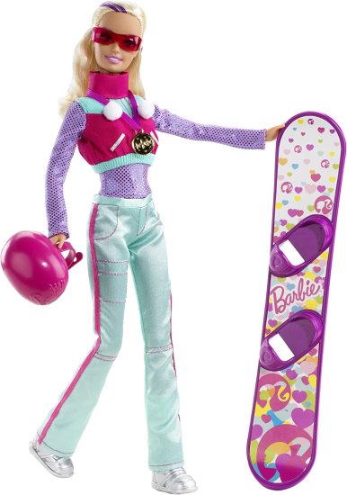 Other - Barbie バービー私はスノーボーダー人形になることができます