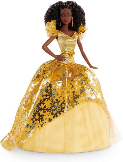 ワールドセレクトショップのBarbie バービー2020ホリデーブラックヘア｜アングル2