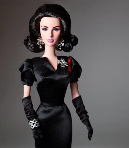 Barbie バービークラシックバイオレットアイズエリザベステイラー12インチ人形マテルおもちゃ 3