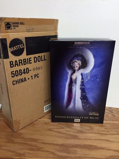 Barbie 2001 o[r[ Collectibles -Bob Mackie International Beauty Collection -Fantasy Goddess of Arctic o[r[
