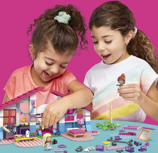 ワールドセレクトショップのBarbie Mega Construx バービー Malibu House、Building Toys for Kids｜アングル2