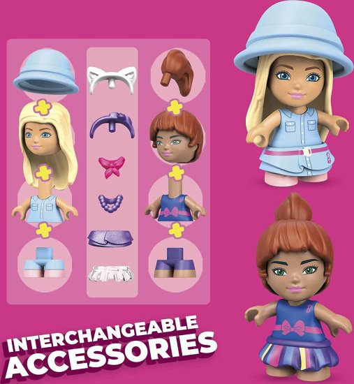 ワールドセレクトショップのBarbie Mega Construx バービー Malibu House、Building Toys for Kids｜アングル3