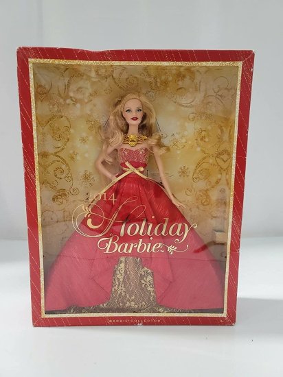 Rakuten - Barbie 2014年のマテルホリデーバーバービー人形ブロンドWスタンド新しいペン先