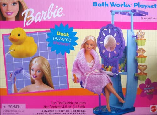 【商品名】Barbie バービーバスワークスプレイセット（2000）Barbie Bath Works Playset (2000)【商品説明】・