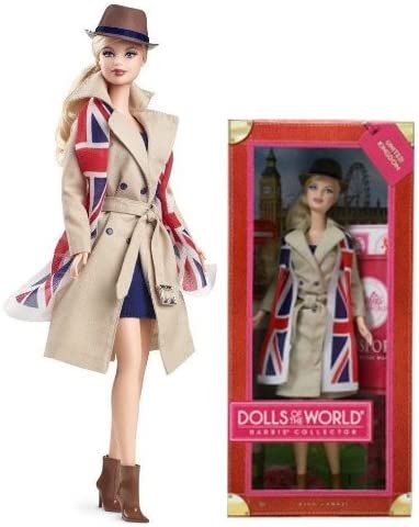 House, Building - Barbie 2012 バービー Dolls of the World、イギリス /イングランド /英国パスポートピンクラベル