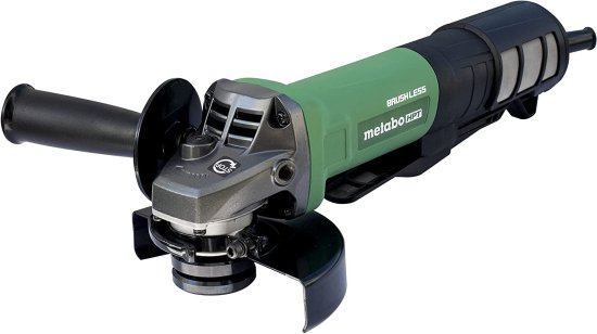 楽天ワールドセレクトショップMetabo HPT Angle Grinder | 5-Inch | Paddle Switch | 12-Amp | AC Brushless Motor | Electric Brake | Kickback Reduction | G13BYEQ , Green