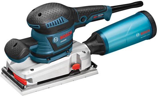 楽天ワールドセレクトショップBOSCH ボッシュ OS50VC Electric Orbital Sander - 3.4 Amp 1/2 Inch Finishing Belt Sander Kit with Vibration Control for 4.5 Inch x 9 Inch Sheets ,