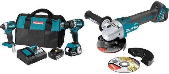 Makita ޥ XT269T 18V LXT Lithium-Ion Brushless Cordless 2 Pc. Combo Kit, XPH12Z, XDT13Z, bag (5.0Ah) with XAG04Z 18-Volt LXT Lithium-Ion Bru