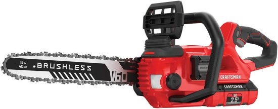 CRAFTSMAN V60* Cordless Chainsaw, 16-Inch (CMCCS660E1)