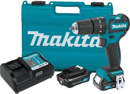 Makita マキタ PH05R1 12V max CXT Lithium-Ion Brushless Cordless 3/8 Hammer Driver-Drill Kit (2.0Ah)