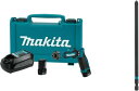 Makita マキタ DF012DSE 7.2V Lithium-Ion Cordless 1/4 Hex Driver-Drill Kit with Auto-Stop Clutch A-96883 Impactx 2 Phillips 6″ Power Bit
