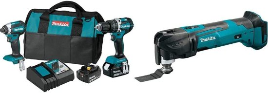 Makita ޥ XT269T 18V LXT Lithium-Ion Brushless Cordless 2 Pc. Combo Kit, XPH12Z, XDT13Z, bag (5.0Ah) with XMT03Z 18V LXT Lithium-Ion Cordles