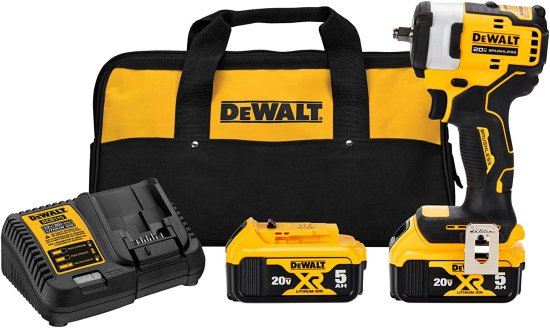 Dewalt ǥ DCF913P2 20V MAX* 3/8 in. Cordless Impact Wrench with Hog Ring Anvil Kit