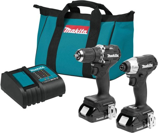 楽天ワールドセレクトショップMakita マキタ CX203SYB 18V LXT? Lithium-Ion Sub-Compact Brushless Cordless 2-Pc. Combo Kit （1.5Ah）