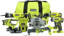 RYOBI P884 18-Volt ONE Lithium-Ion Combo Kit (6-Tools)