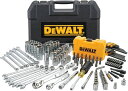 Dewalt デウォルト Mechanics Tools Kit and Socket Set, 142-Piece, 1/4 3/8 Drive, MM/SAE (DWMT73802)