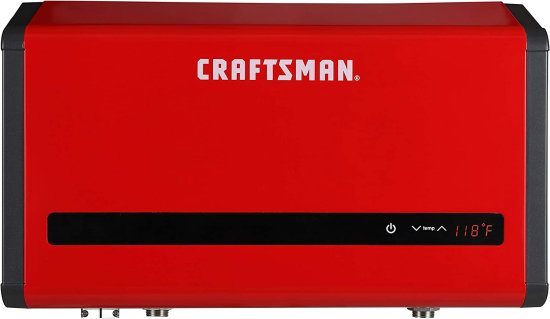 Craftsman CMXTEPA0036 36kW 240-Volt 7.3 GPM Electric Tankless Water Heater, Red