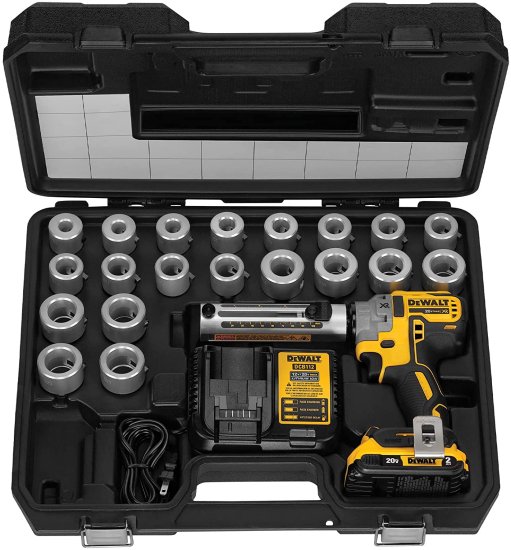 Dewalt デウォルト 20V MAX XR Cable Stripper, Cordless Kit (DCE151TD1)