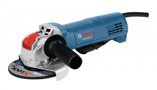 Rakuten - Bosch GWX10-45PE 4-1/2インチ X-LOCK エルゴノミックアングルグラインダー（パドルスイッチ付き）