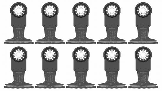 乐天商城 - BOSCH OSL212F-10 10個パック 2-1/2インチ スターロック振動マルチツール 多目的バイメタルプランジカットブレード 木材、釘付き木材、乾式壁、PVC、金属（