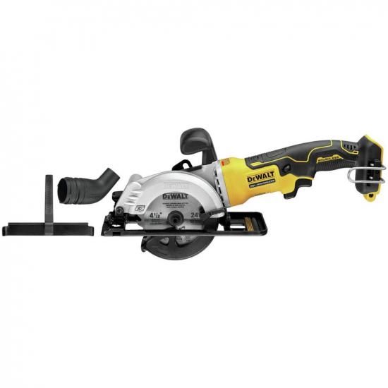 DEWALT ATOMIC 20V MAX* 丸鋸、4-1/2インチ、工具のみ (DCS571B)