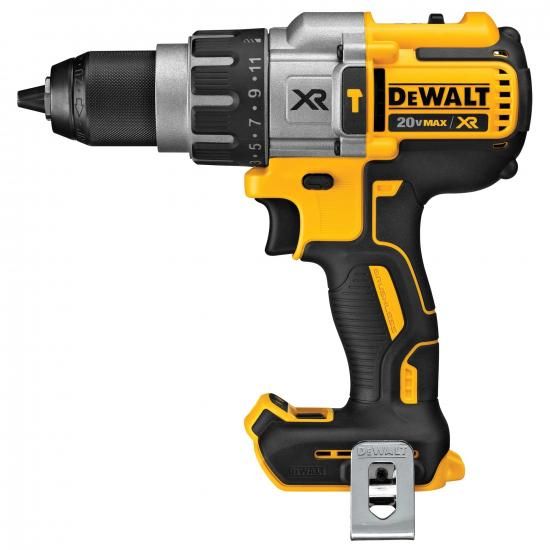 DEWALT 20V MAX XR コードレス ハンマードリルドライバー ブラシレス ヘビーデューティー 1/2インチ 3速 工具のみ (DCD996B)
