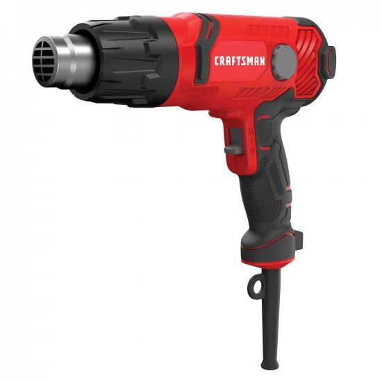 Rakuten - CRAFTSMAN ヒートガン、コード付き、最大1200度の可変熱設定、1500ワット (CMEE531)