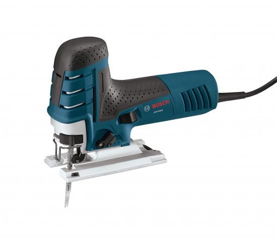 Rakuten - BOSCH JS470EB コード式バレルグリップジグソー - 120V 低振動、7アンペア可変速度で木材最大5-7/8インチ、カウンタートップ用スチール最大3/8インチまでス