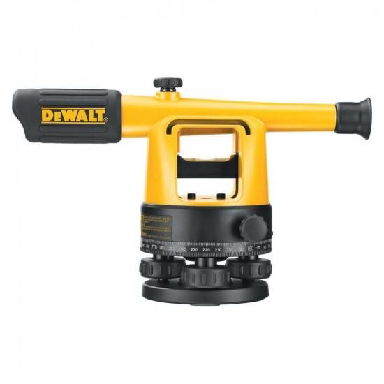 Rakuten - DEWALT トランジットレベル、三脚とロッド付き測量ツール、20倍倍率 (DW090PK)