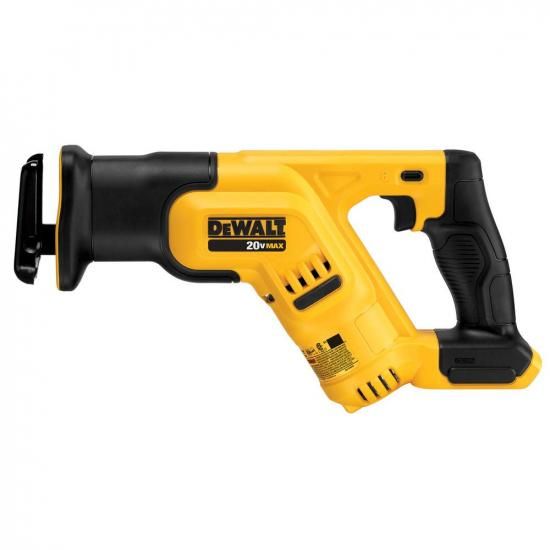 Rakuten - DEWALT 20V MAX コードレスレシプロソー、コンパクト、可変速度、LEDライト、本体のみ (DCS387B)