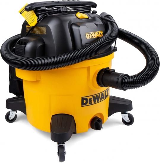 Rakuten - DEWALT 9ガロン ポリウェット/ドライバキューム DXV09PZ、ワークショップ/作業現場用ショップバキューム（イエロー）