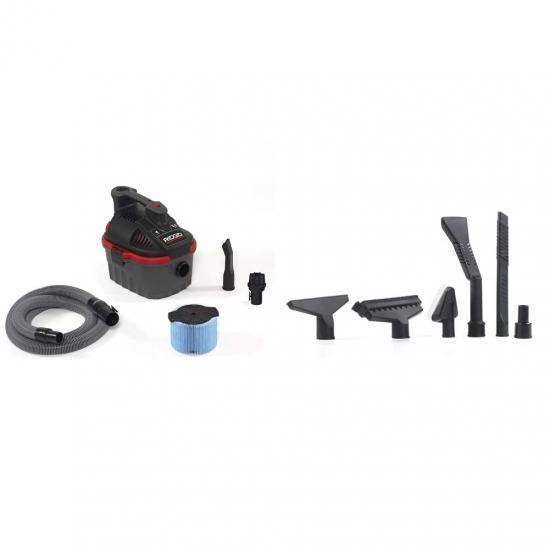 Rakuten - RIDGID 4000RV ウェット＆ドライバキューム + ワークショップウェット＆ドライバキュームアクセサリキット