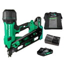 Metabo HPT 18V マルチボルト コードレス 30° 紙テープ フレーミング ネイラー キット、3-1/2インチ フレーミング ネイラー、4.0Ah ...