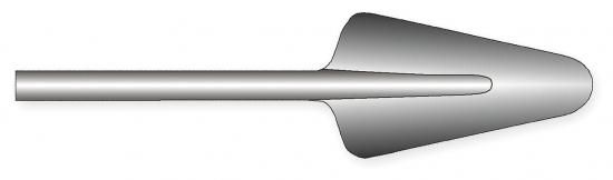Rakuten - BOSCH HS1926 5/8インチ x 16インチ ラウンドスペード SDS-max ハンマー スチール