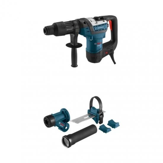 Rakuten - Bosch RH540M 1-9/16インチ SDS-Max コンビネーションロータリーハンマー（HDC300 SDS-Maxおよびスプラインハンマー集塵アタッチメント付き）