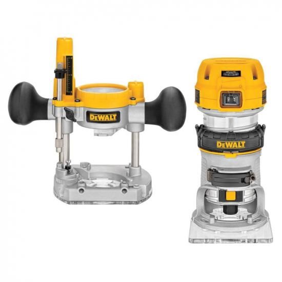 乐天商城 - DEWALT ルーター固定/プランジベースキット、可変速度、最大トルク 1.25 HP (DWP611PK)