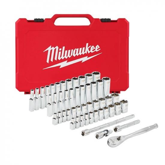 Rakuten - Milwaukee ミルウォーキー電動工具 MLW48-22-9004 1/4インチ ラチェット＆ソケットセット - SAE＆メートル法