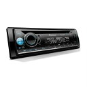 Pioneer パイオニア DEH-S6220BS 1Din CDレシーバー ? Bluetooth、SiriusXM、USB/AUX、カラーチェンジ、FLAC、AM/FM、取り外し可能なフェイス、13バンドEQ、