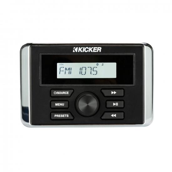 Kicker 46KMC3 耐候性ゲージスタイルメディアセンター（Bluetooth搭載）