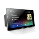 Pioneer パイオニア DMH-T450EX 9インチ 静電容量式タッチスクリーン、フローティングディスプレイ、Alexa、Bluetooth、バックアップカメラ、FLAC、ショート