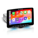 BOSSオーディオシステム Elite BE9ACP.X シングルDINカーステレオ Apple CarPlay、Android Auto、9インチタッチスクリーン、Sirius XM対応、Bluetooth、マル