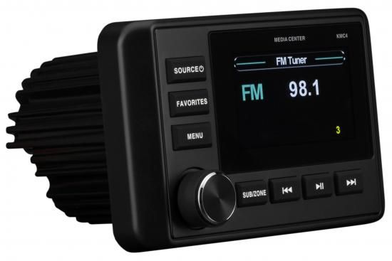 Kicker 51KMC4 耐候性ゲージスタイルメディアセンター（Bluetooth搭載）
