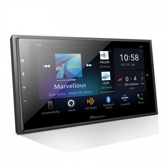 Pioneer パイオニア DMH-WC5700NEX 6.8インチ 静電容量式タッチスクリーン、モジュラーシャーシ - ワイヤレス＆有線 Apple CarPlay＆Android Auto、Amazon A