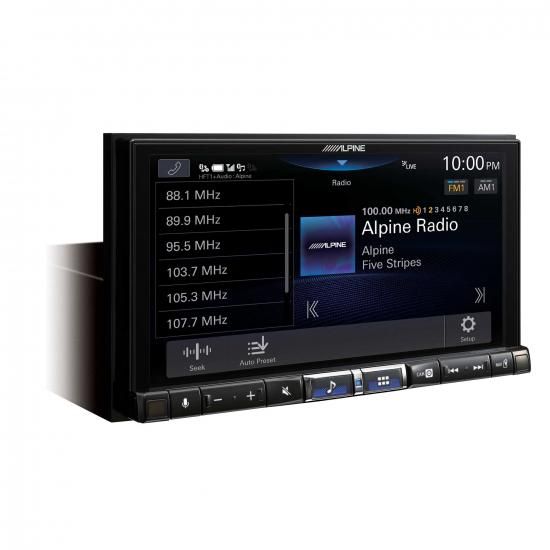 【商品名】Alpine アルパイン iLX-507 7インチ マルチメディアレシーバー（ワイヤレス Apple CarPlay およびワイヤレス Android Auto 対応）Alpine iLX-507 7" Multimedia Receiver compatible with Wireless Apple CarPlay & Wireless Android Auto【カテゴリー】 その他 : Car Stereo Receivers【メーカー】 Alpine【商品説明】AM/FM チューナー付きデジタル マルチメディア レシーバー (CD は再生できません)7インチ静電容量式タッチスクリーンディスプレイApple CarPlayとAndroid Autoに対応（有線および無線）（参考）Digital multimedia receiver with AM/FM tuner (does not play CDs)7" capacitive touchscreen displayApple CarPlay & Android Auto are compatible (wired and wireless)