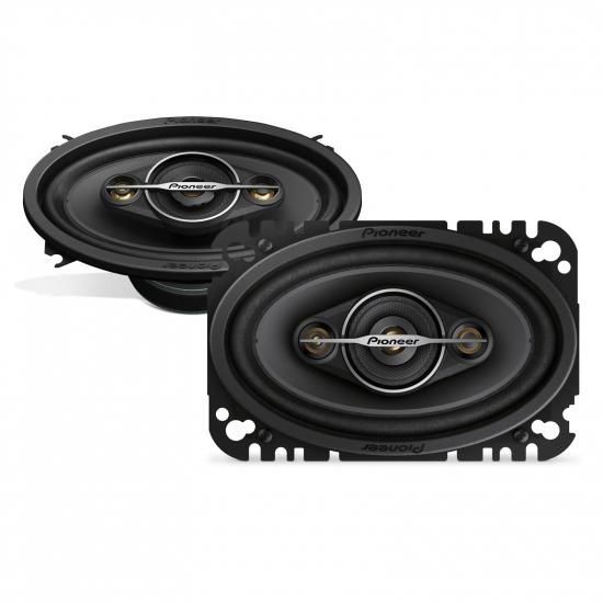 Pioneer パイオニア Aシリーズ スタンダード TS-A4671F 4インチ x 6インチ 4ウェイスピーカー（ペア） ..