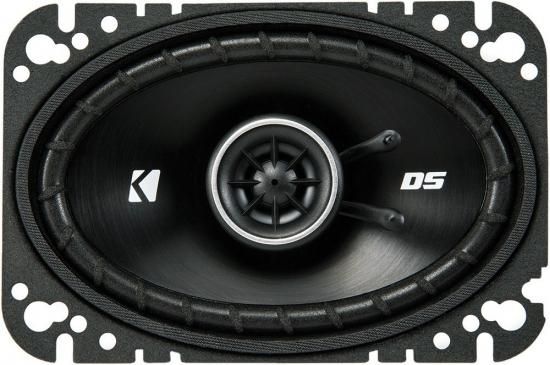 KICKER スピーカー 2個セット: 3.5インチ DSシリーズ 同軸スピーカー 4個 (4オーム...