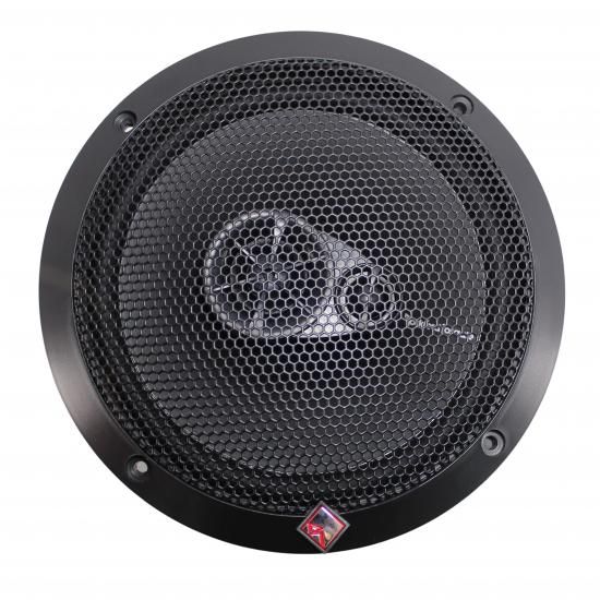 4 新品 Rockford Fosgate R165X3 6.5インチ 180W 3ウェイ カーオーディオ同軸スピ...