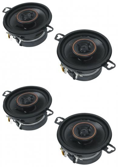 オーディオセービングバンドル: (4) Kicker 51KSC3504 3.5インチ 50ワット RMS カ...