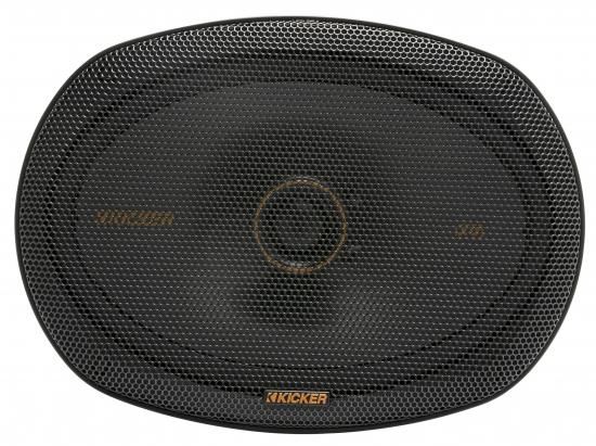 Kicker 51KSC6904 KSシリーズ 6x9 同軸スピーカー（1インチツイーター付き、4オー...
