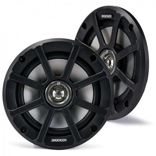 乐天商城 - Kicker 51PSC654 PSC65 6.5インチ パワースポーツ 耐候性 同軸スピーカー 4オーム